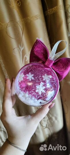 Елочный шар с фото