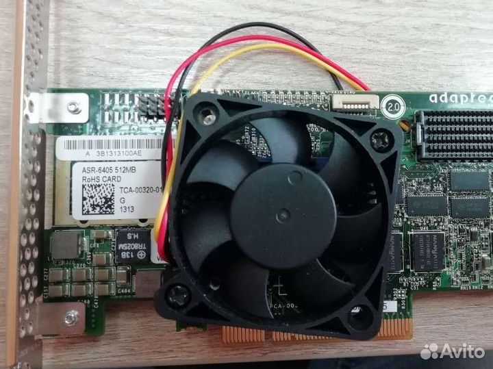Raid контроллер adaptec asr-6405 512mb