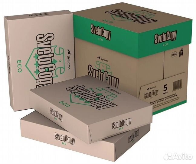 Бумага для принтера А4, неотбеленная, SvetoCopy E