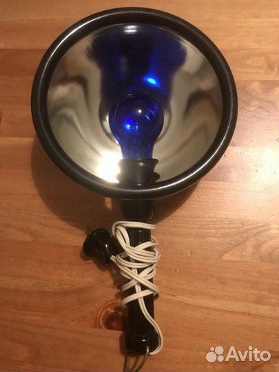 Синяя лампа рефлектор