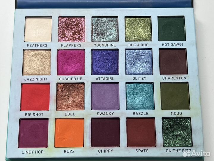 Палетка the roaring 20's Rude cosmetics