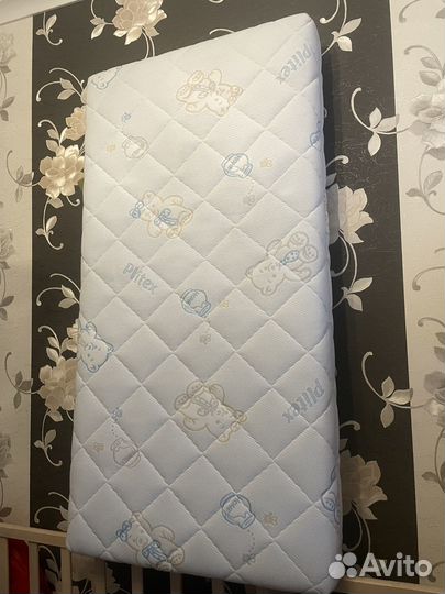 Матрас детский 120 60 plitex