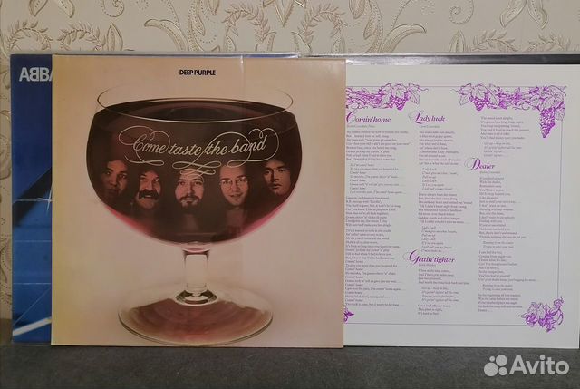 Lp Deep Purple Come Taste The Band 1975 Purple Ger