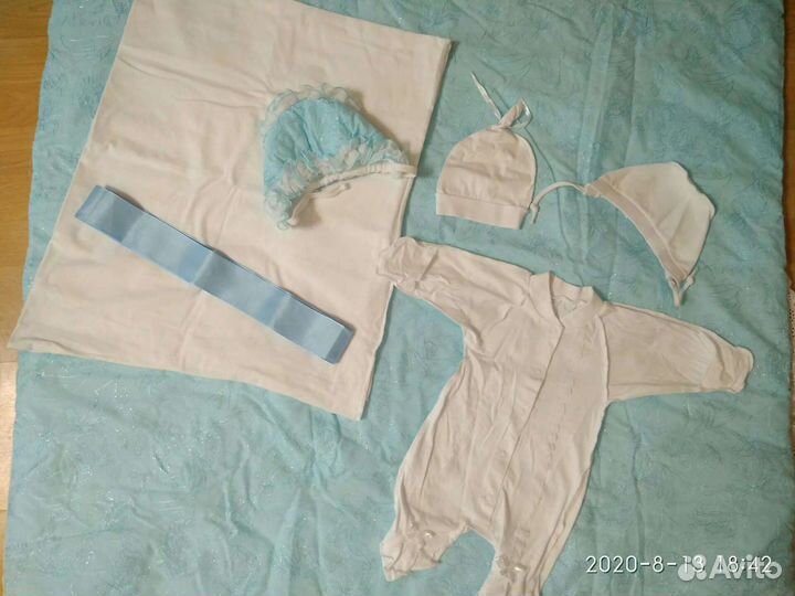 Комплект на выписку 7 пр. для новорожденного