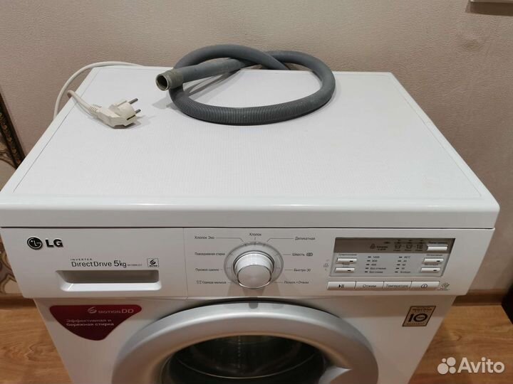 Стиральная машина бу lg 5 кг
