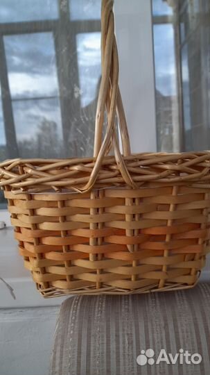 Корзина плетеная