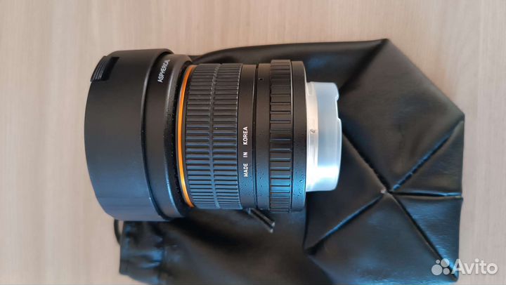 Объектив Samyang 3.5/8мм для Sony Alpha (A-mount)