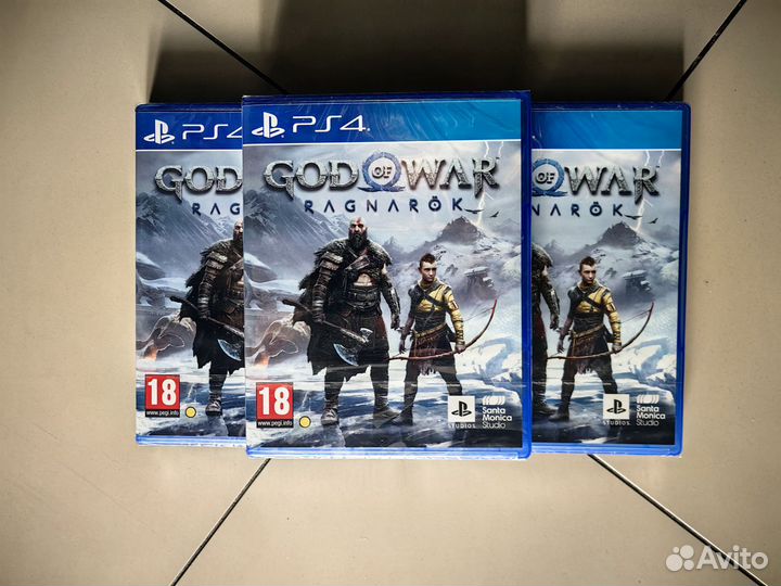 Игра God of War Рагнарёк ps4, ps5