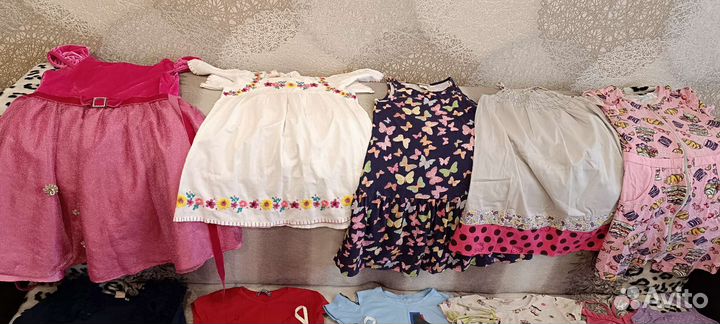 Пакет вещей на девочку, рост 122-134