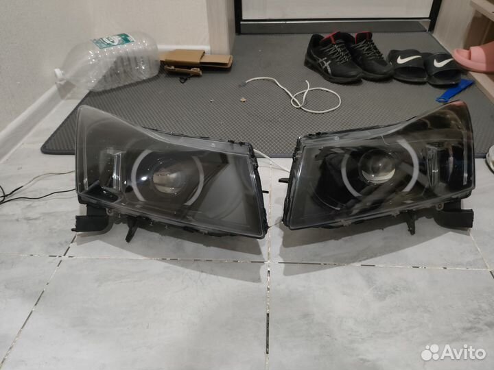 Фары Шевроле Круз тюнинг Камаро bi led
