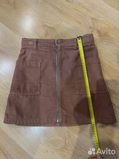 Юбка вельветовая