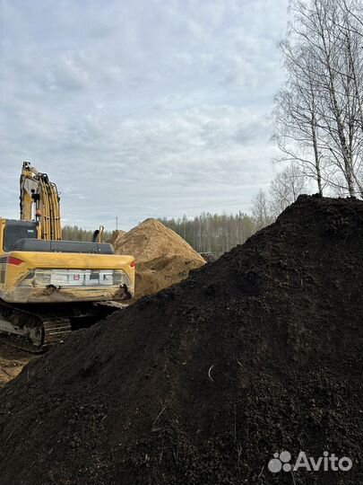 Сеяный плодородный грунт земля