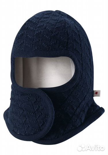 Шапка/шлем reima синего цвета 0-1 год зима