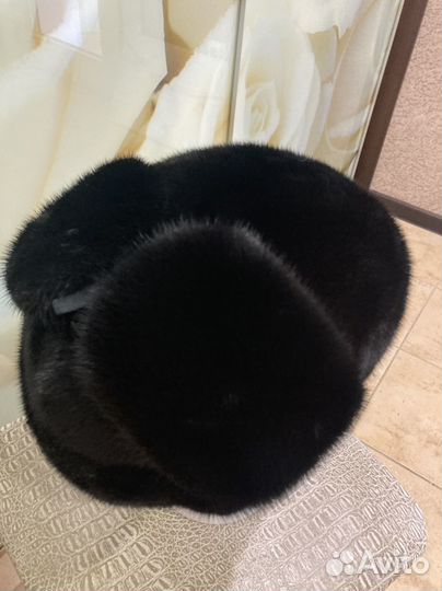 Норковая шапка мужская