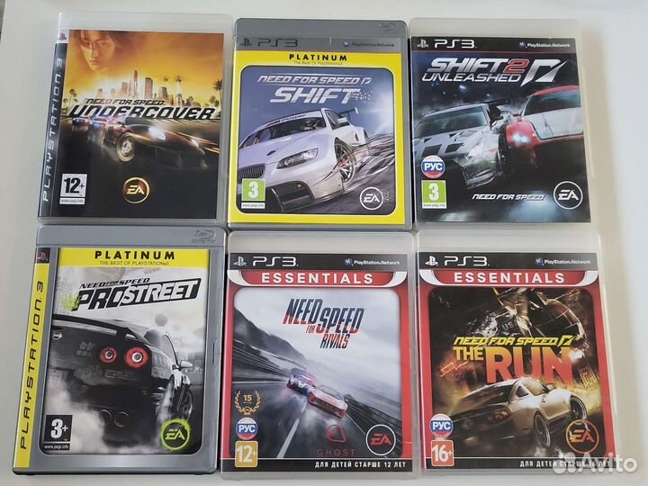 Серия Need for Speed PS3