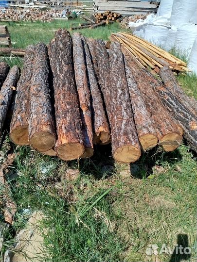 Столбы лиственница