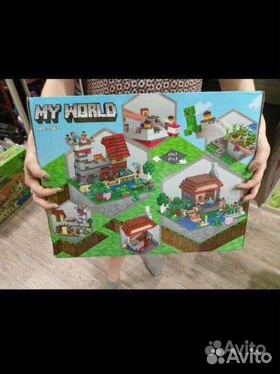 Лего конструктор Майнкрафт/ новый