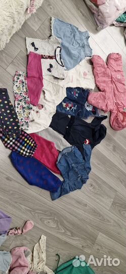 Вещи пакетом на девочку