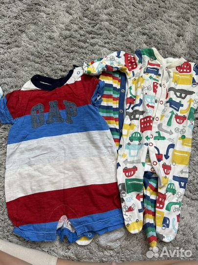 Вещи для мальчика 3-4 месяца