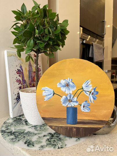 Картина на холсте, акрил