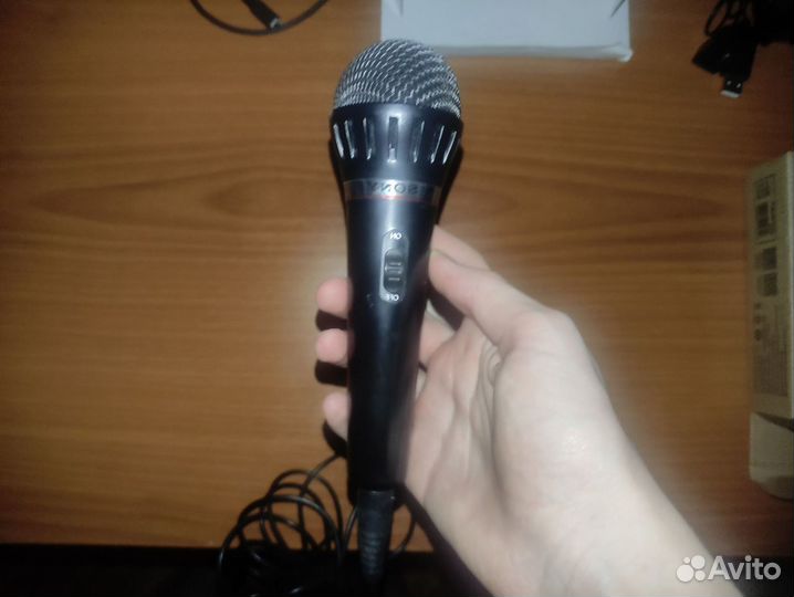 Микрофон для караоке проводной sony