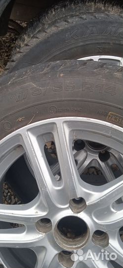 Летние колеса r14 на литых дисках