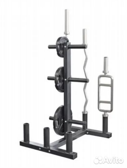 Стойка для хранения грифов и дисков