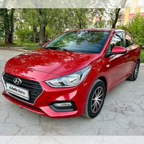 Hyundai Solaris 1.6 AT, 2017, 52 000 км, с пробегом, цена 1 490 000 руб.