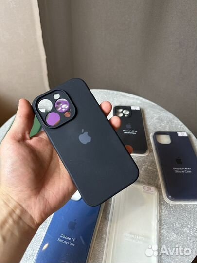 Чехлы силиконовые на iPhone