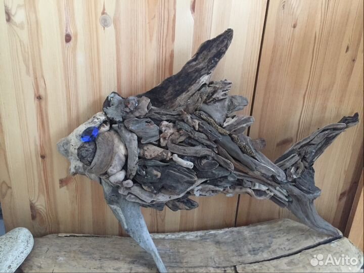 Скульптураинтерьерн Водныймир70/50см Двухсторонняя