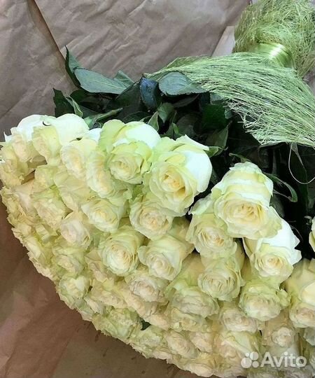 Длинные высокие розы 150 см