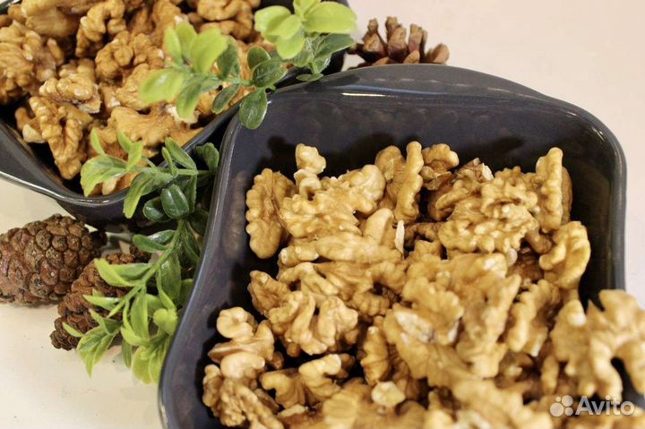 Грецкий орех очищенный, Узбекистан, Чили, от 100 г