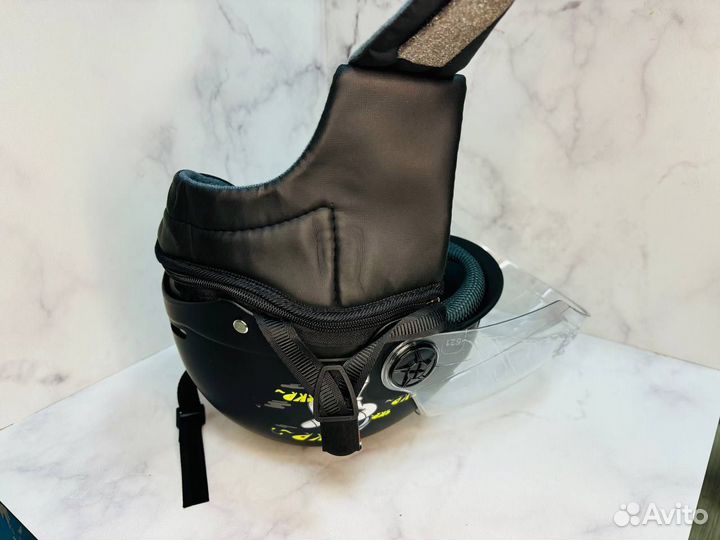 Шлем открытый с рисунком