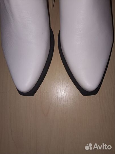 Полусапоги казаки, нат. кожа, новые с биркой