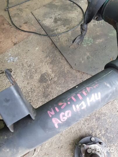 Суппорт с тормозным диском nissan titan