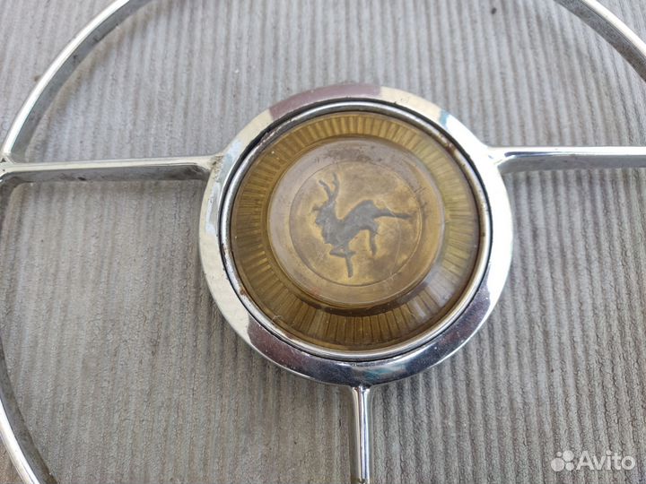 Кольцо руля хром газ 21 волга