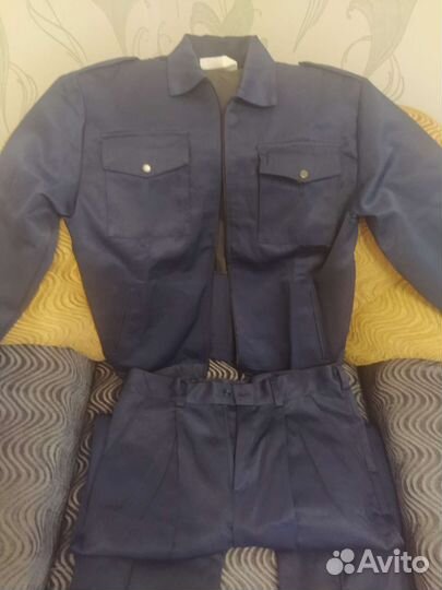 Форма охраны синяя