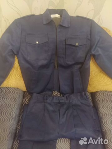 Форма охраны синяя