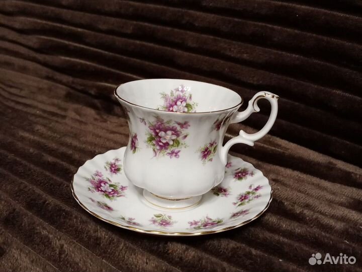 Чайная пара костяной фарфор Royal Albert