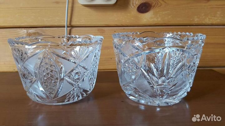 Хрустальная конфетница СССР