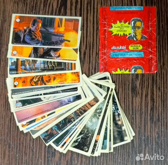 Вкладыши и наклейки от жвачек