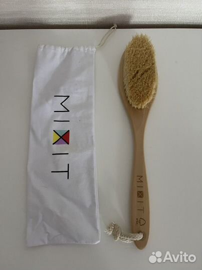 Щетка для сухого массажа большая mixit