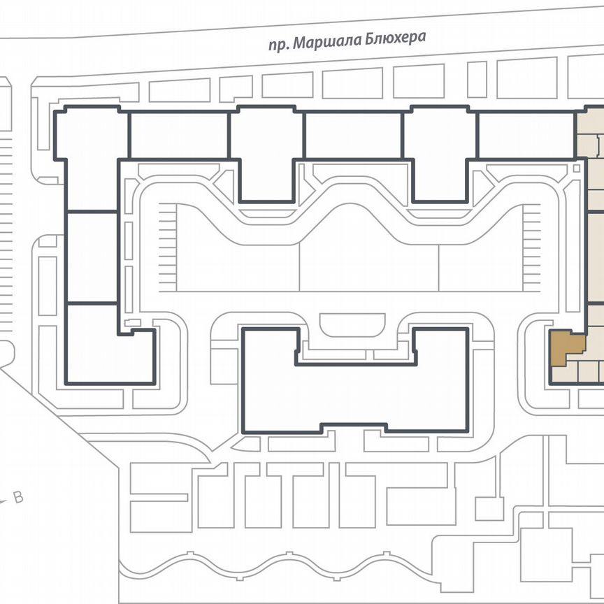 3-к. квартира, 78,7 м², 13/15 эт.