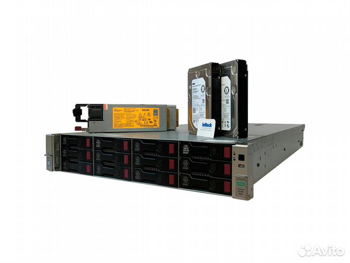 Сервер HP DL380 Gen9 12LFF 2x E5-2699v4 32GB