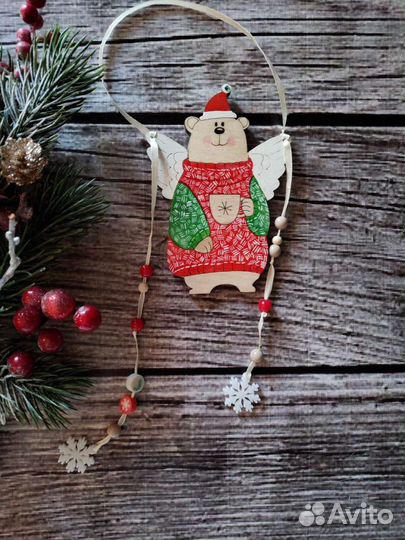 Новогодние игрушки ручной работы