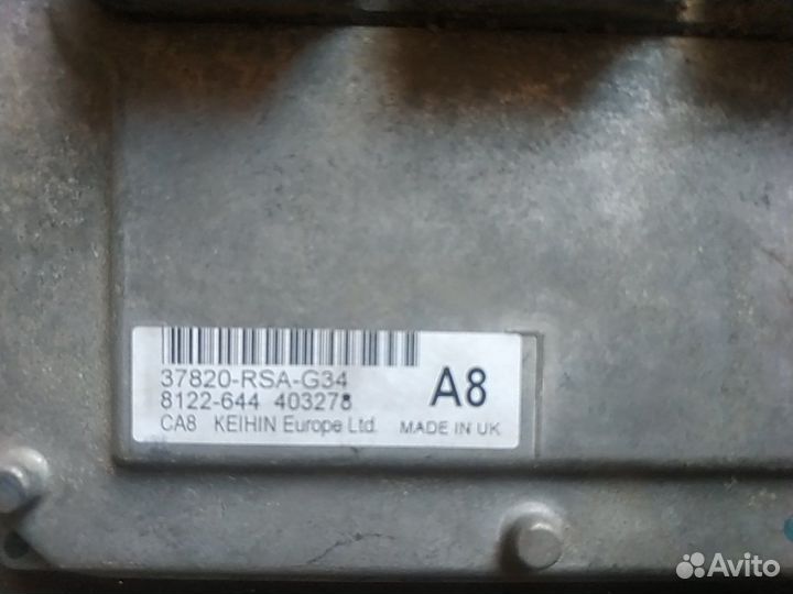 Блок управления двигателем honda civic 5D