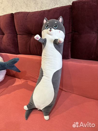 Мягкая игрушка кот батон 85 см