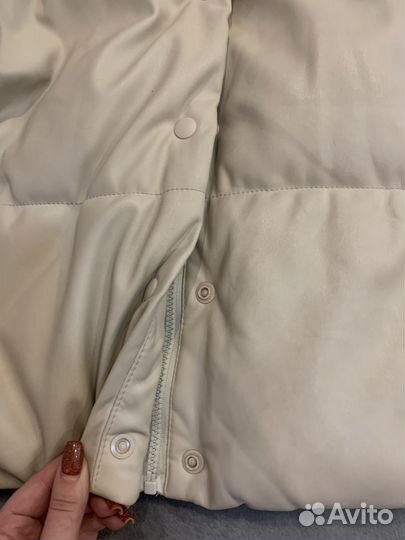 Куртка из экокожи 42