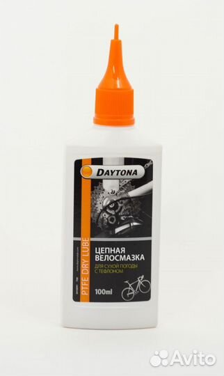 Смазка Daytona с тефлоном для сухой погоды