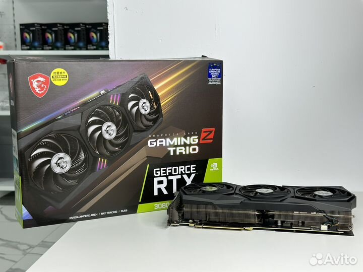Видеокарта MSI RTX 3080 gaming Z trio